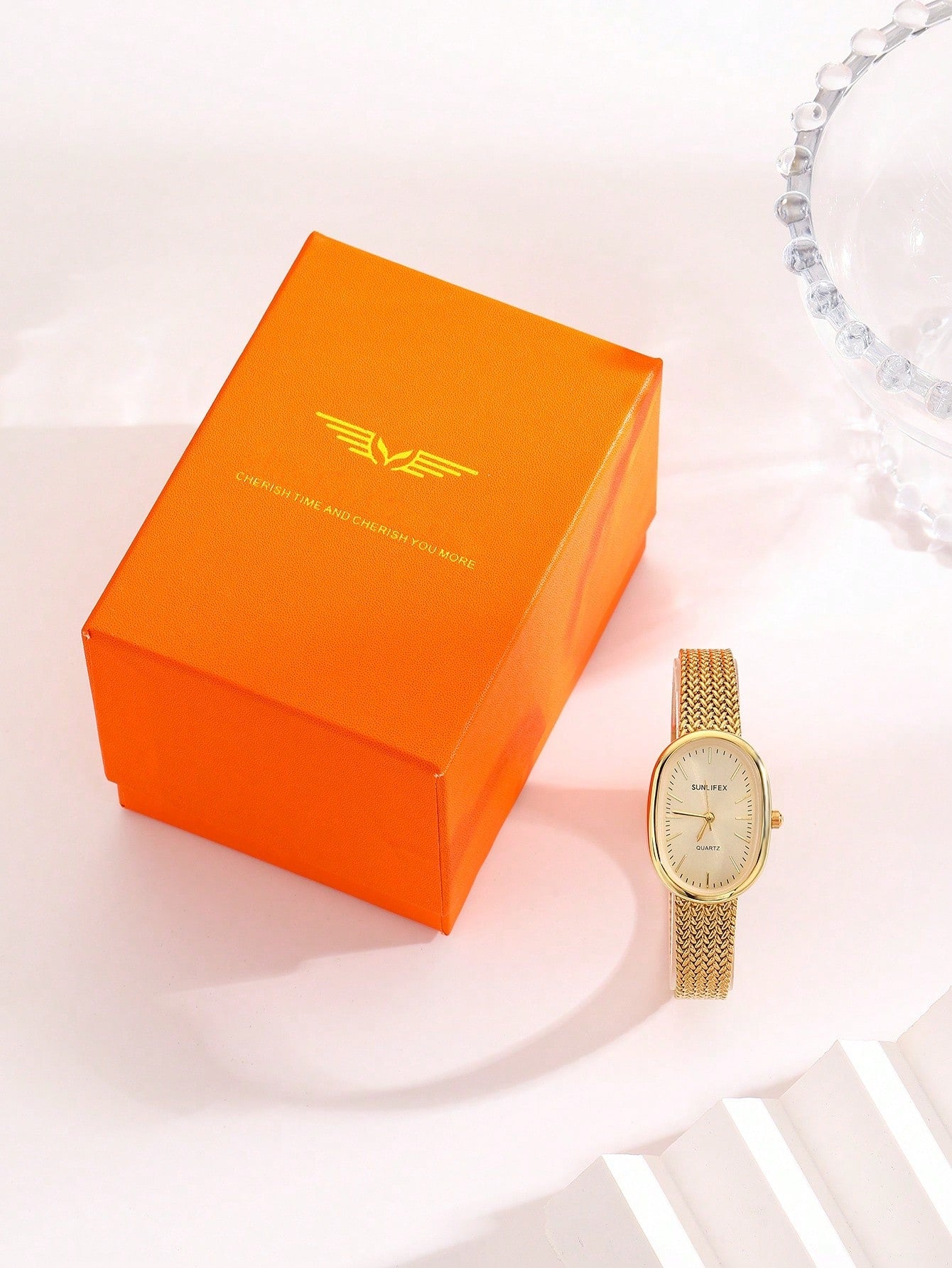 Elegant Vintage Oval Watch for Women