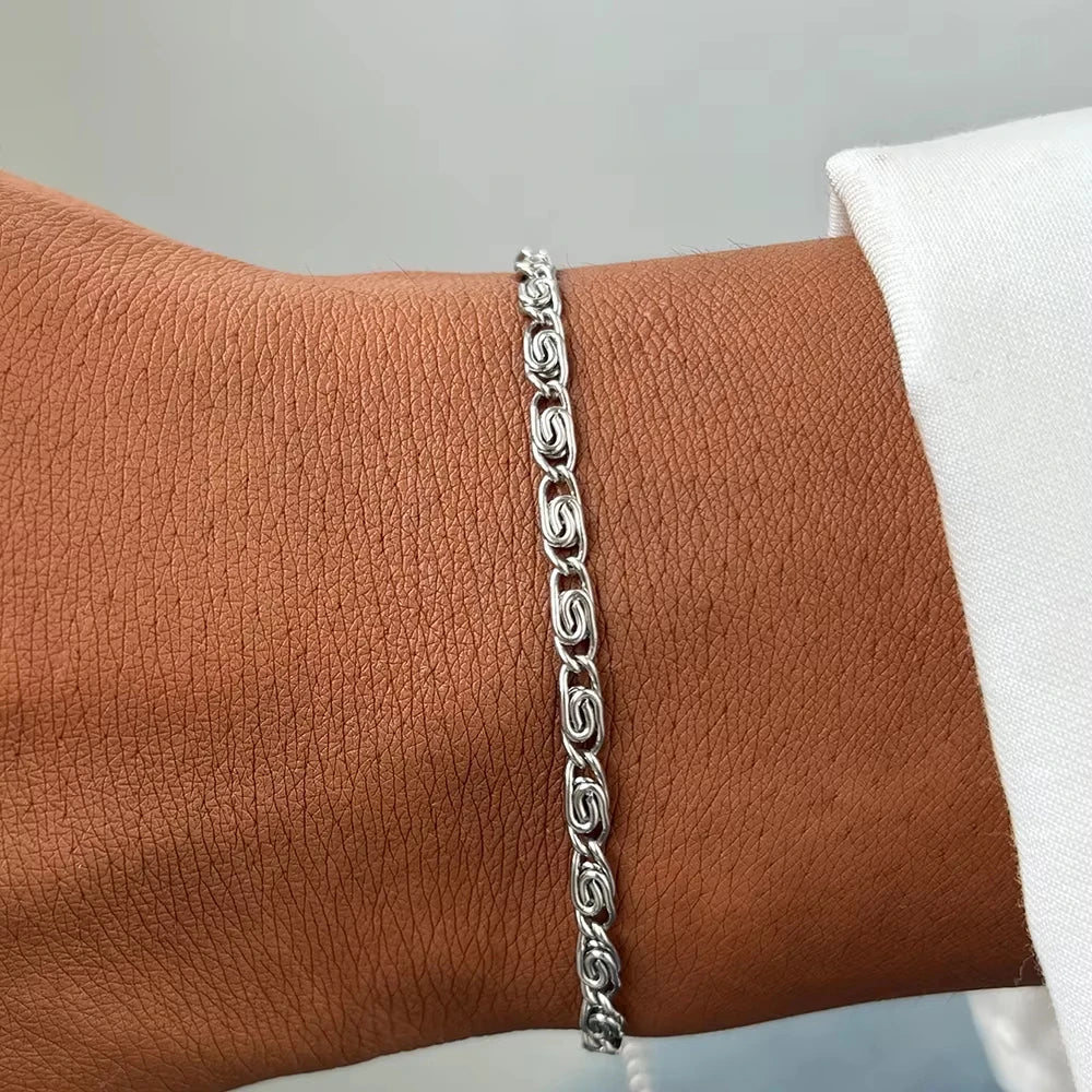 Stainless Steel Chain Bracelet for Women Gold Color Lightweight Luxury Women'S Bracelet Foot Ankle Jewelry Accessories