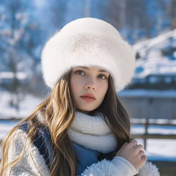 Winter Fur Bucket Hat