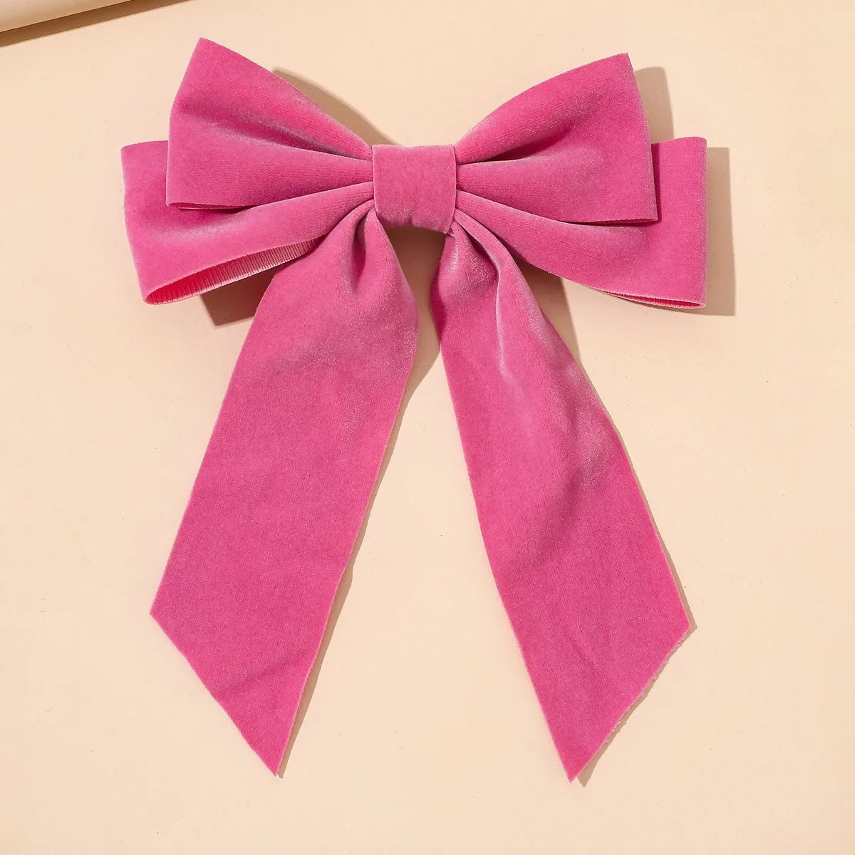 1/2Pcs Pink Velvet Hair Bows for Women Girls Hair Ribbon Clips Big Hair Barrettes Fashion Hair Accessories Gifts