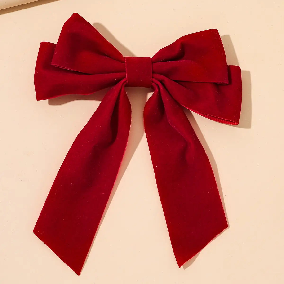 1/2Pcs Pink Velvet Hair Bows for Women Girls Hair Ribbon Clips Big Hair Barrettes Fashion Hair Accessories Gifts