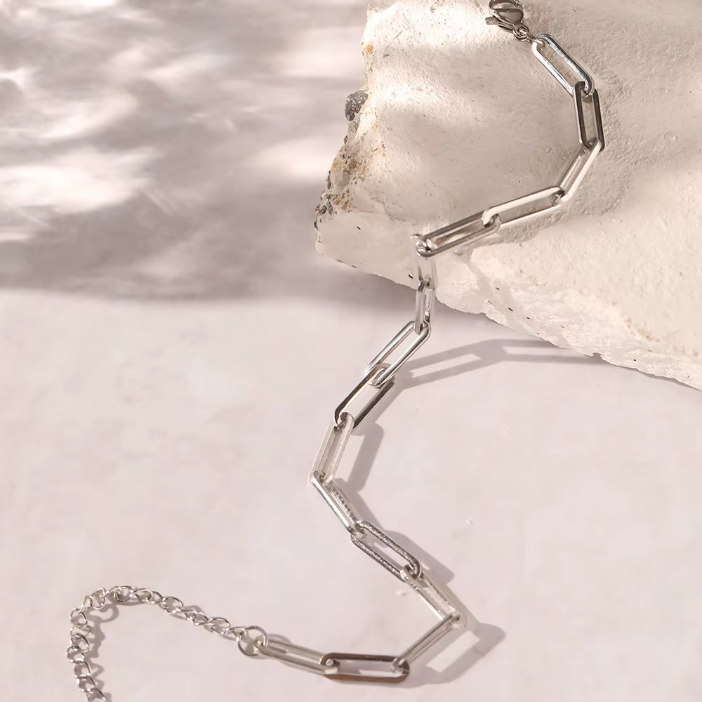 Woiwoi Stainless Steel Bracelets Styling Design Simple and Delicate Premium Bracelets for Women Jewelry Trending Products Gifts