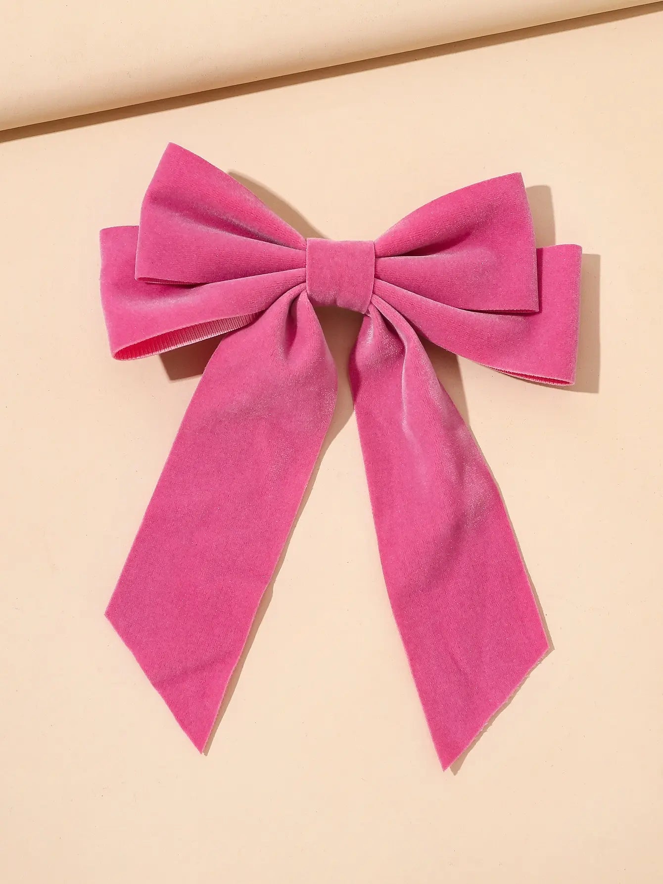 1/2Pcs Pink Velvet Hair Bows for Women Girls Hair Ribbon Clips Big Hair Barrettes Fashion Hair Accessories Gifts