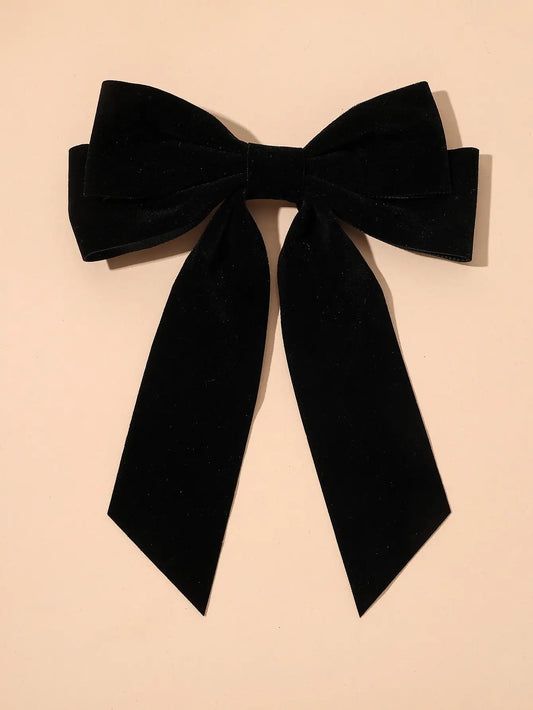 1/2Pcs Pink Velvet Hair Bows for Women Girls Hair Ribbon Clips Big Hair Barrettes Fashion Hair Accessories Gifts