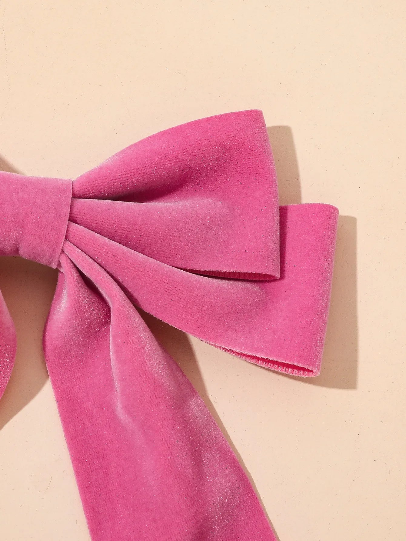 1/2Pcs Pink Velvet Hair Bows for Women Girls Hair Ribbon Clips Big Hair Barrettes Fashion Hair Accessories Gifts