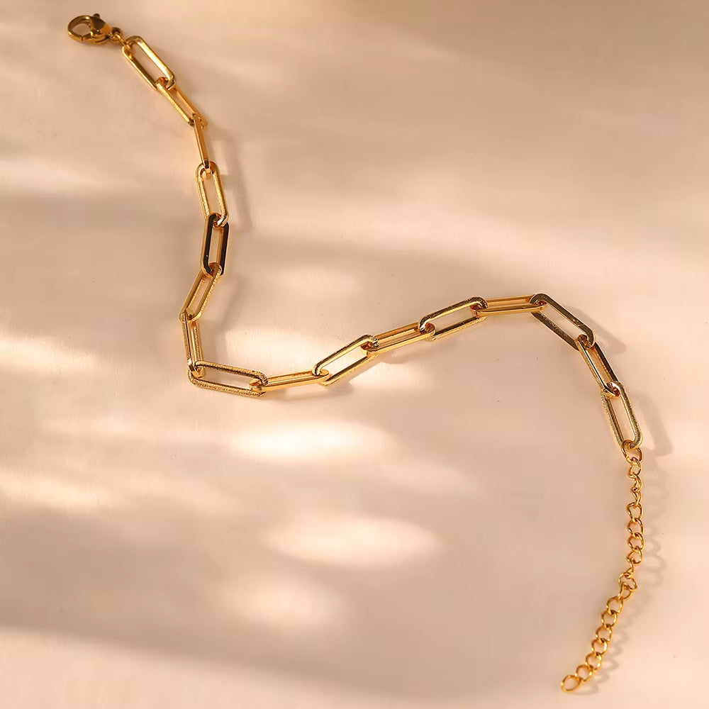 Woiwoi Stainless Steel Bracelets Styling Design Simple and Delicate Premium Bracelets for Women Jewelry Trending Products Gifts